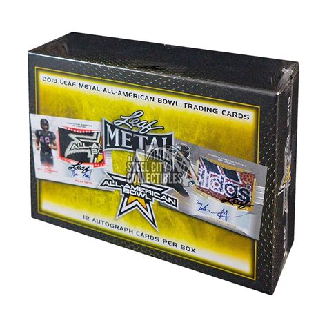 2019 leaf metal all-american bowl football jumbo box|all american bowl football cards.